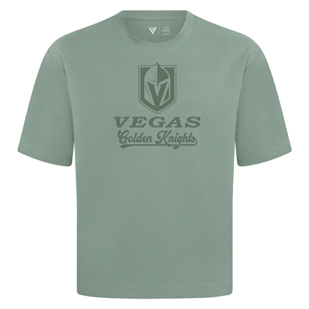 Vegas Golden Knights Levelwear Shadow Surge Luxe Signature Knit T-Shirt