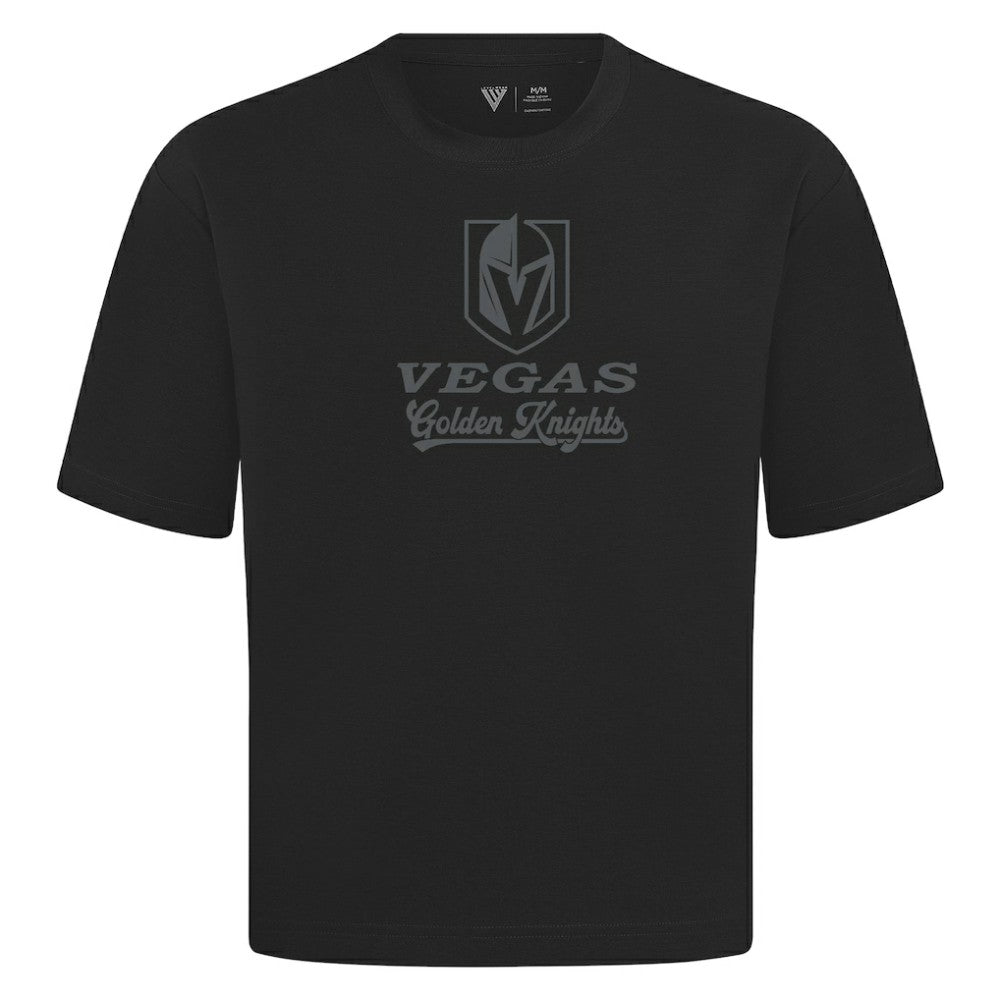 Vegas Golden Knights Levelwear Shadow Surge Luxe Signature Knit T-Shirt