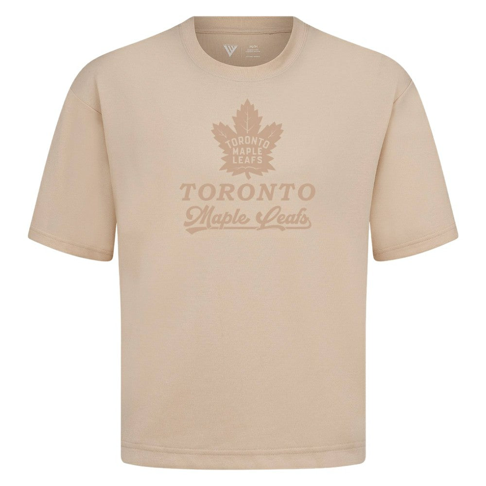 Toronto Maple Leafs Levelwear Shadow Surge Luxe Signature Knit T-Shirt