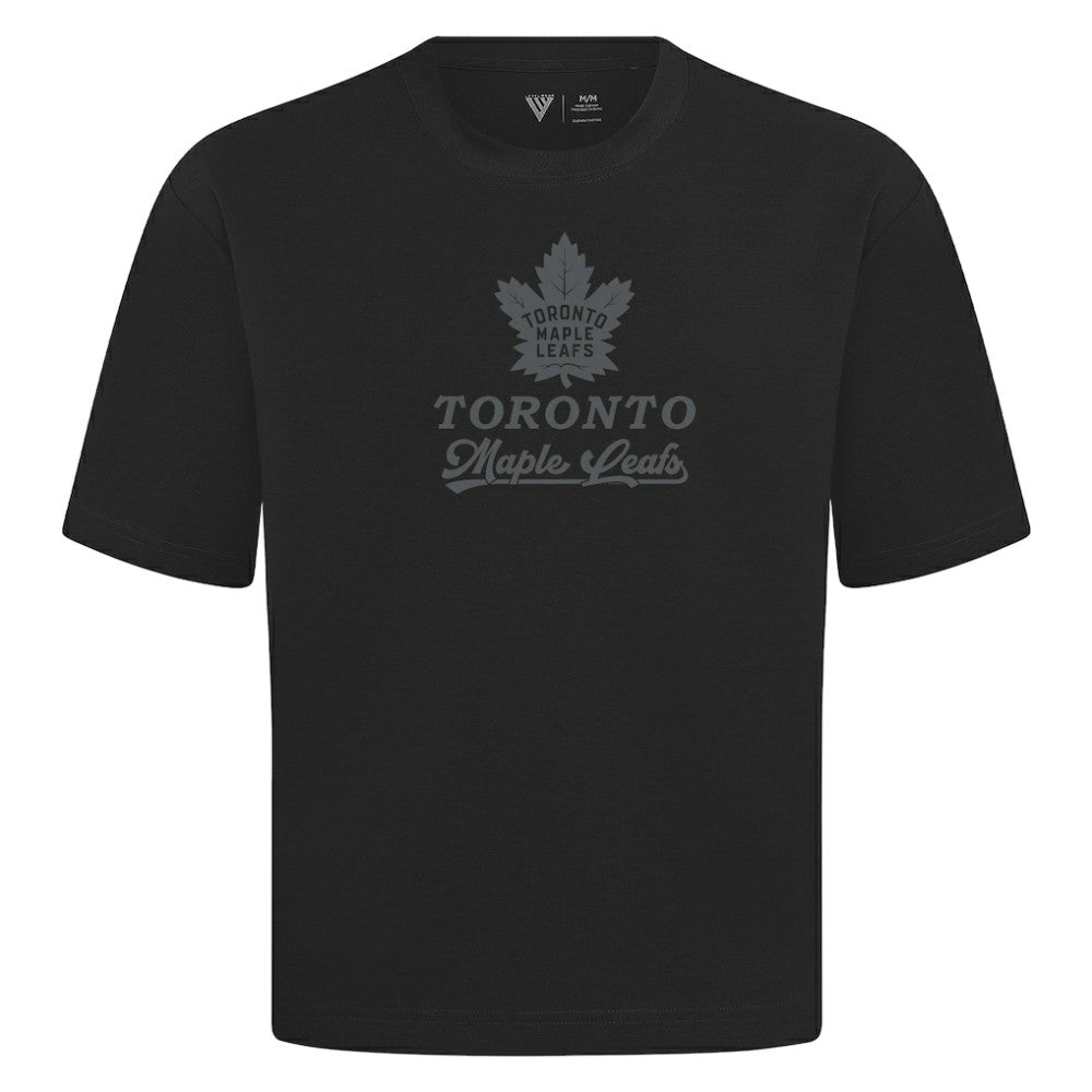 Toronto Maple Leafs Levelwear Shadow Surge Luxe Signature Knit T-Shirt
