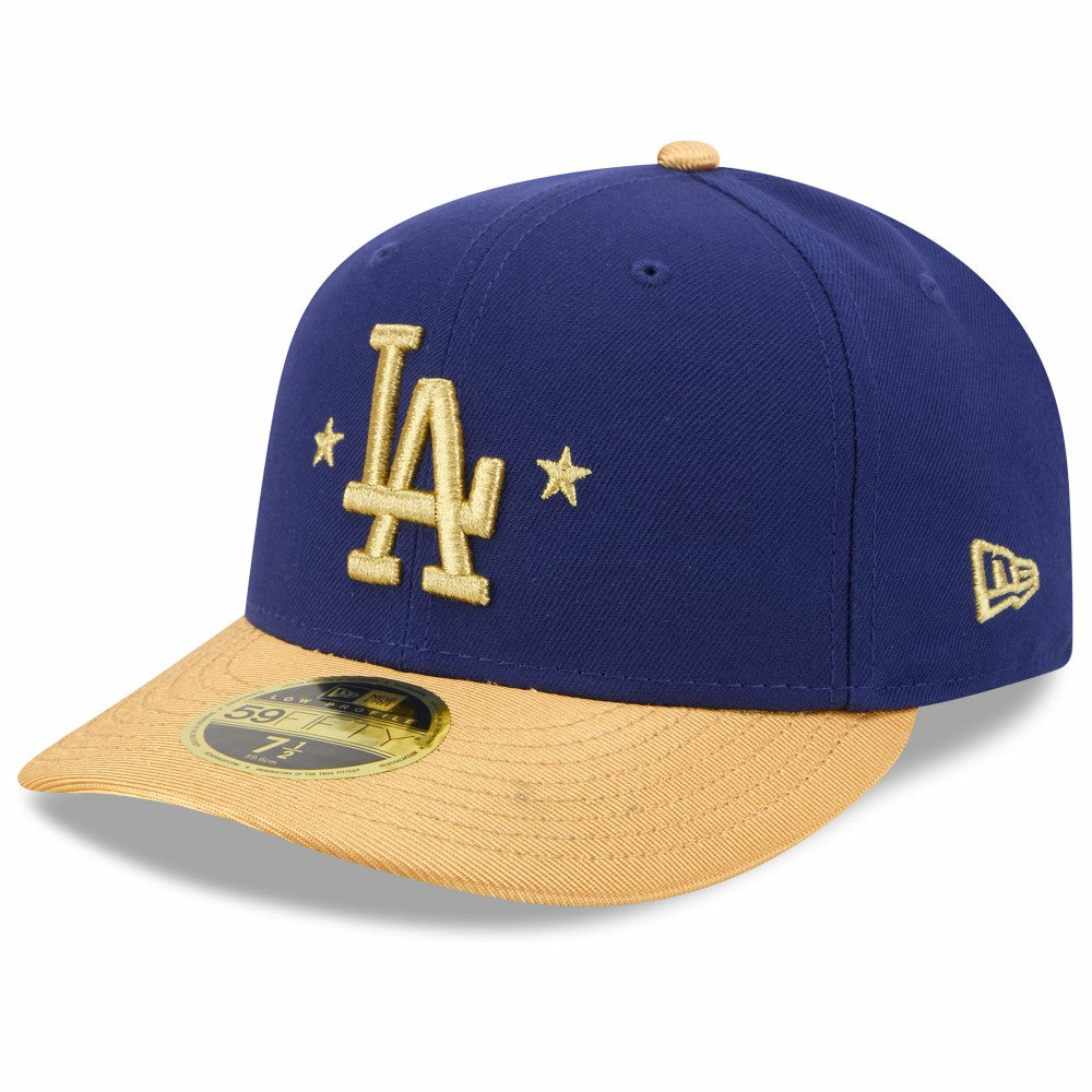 Los Angeles Dodgers 2026 Gold Collection Low Profile 59FIFTY Fitted Hat - Royal | New Era
