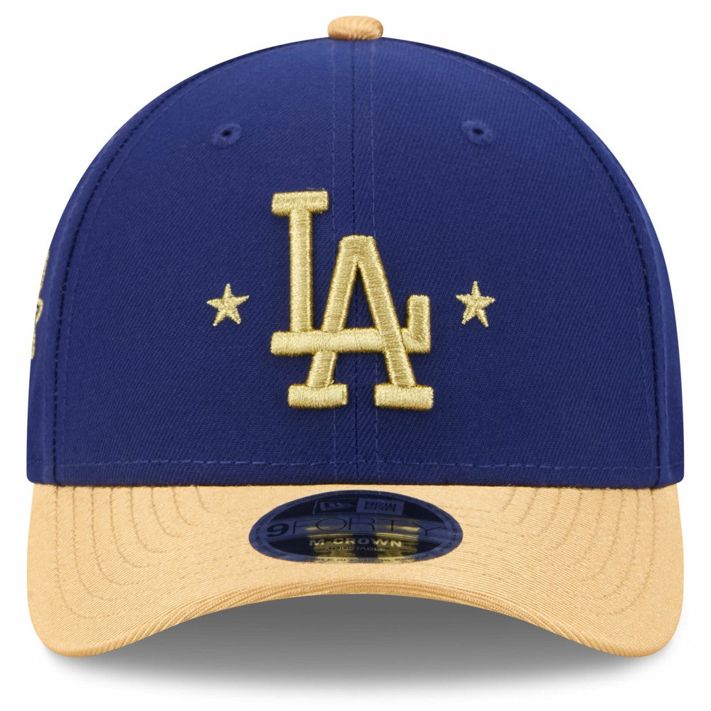 Los Angeles Dodgers 2026 Gold Collection M-Crown 9FORTY Adjustable Hat - Royal | New Era