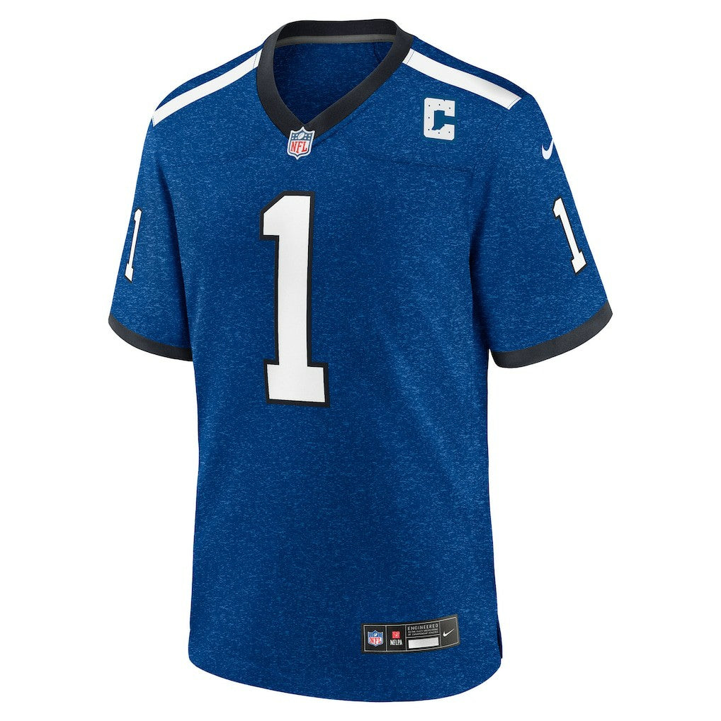NFL Indianapolis Colts Ahmad Sauce Gardner  Alternate 2 Indiana Nights Game Jersey