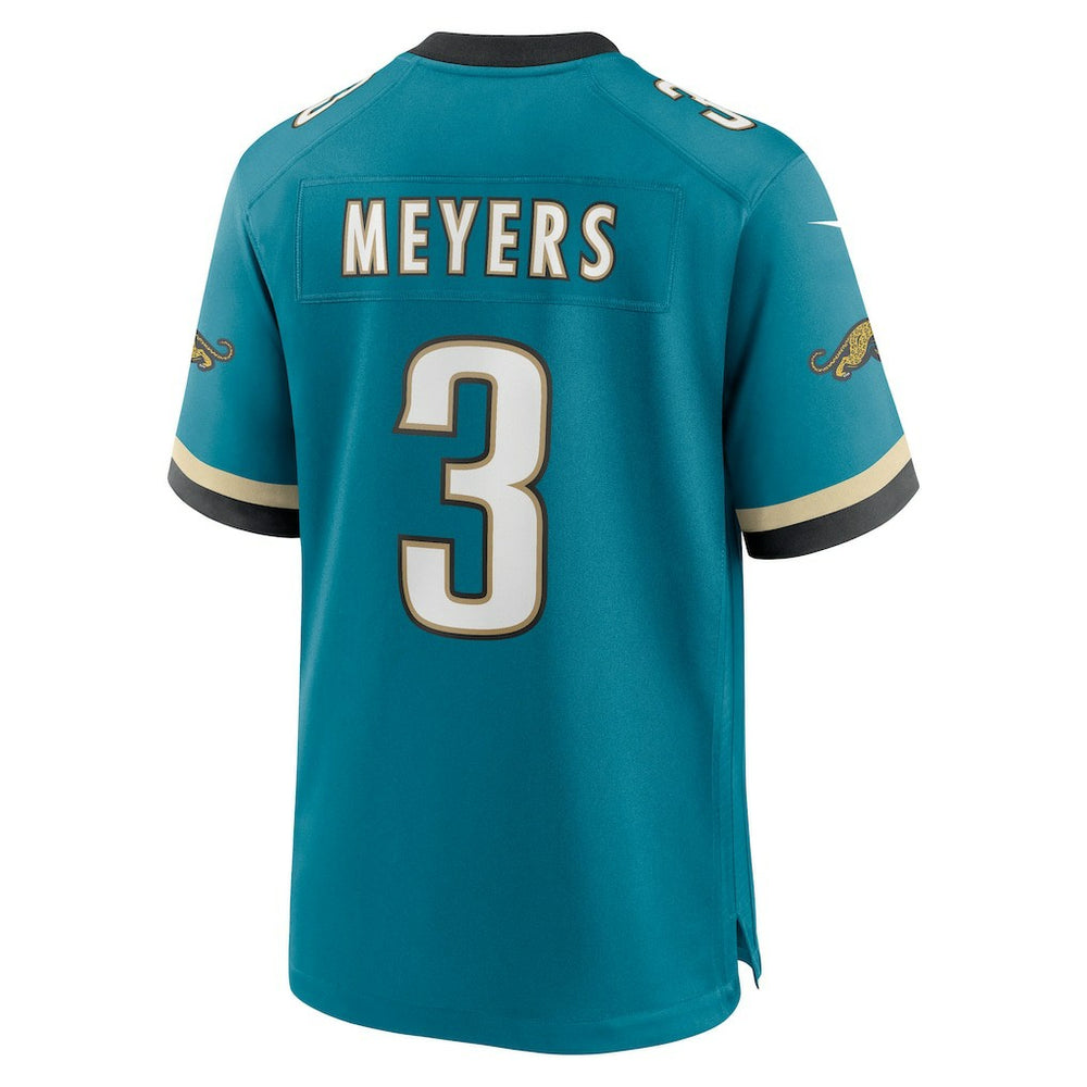NFL Jacksonville Jaguars Jakobi Meyers  Alternate 2 Prowler Throwback Game Jersey