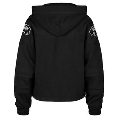 Boston Bruins '47 Women's Cropped Lacer Hoodie