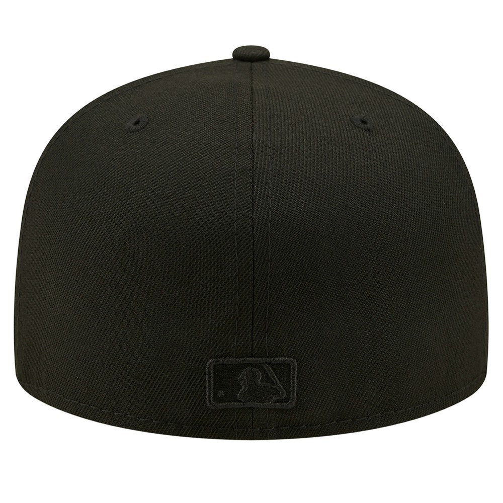 Los Angeles Dodgers 2024/25 Back to Back Champions Circle Side Patch Fitted 59FIFTY Hat - Black | New Era
