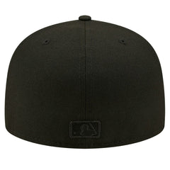 Los Angeles Dodgers 2024/25 Back to Back Champions Circle Side Patch Fitted 59FIFTY Hat - Black | New Era