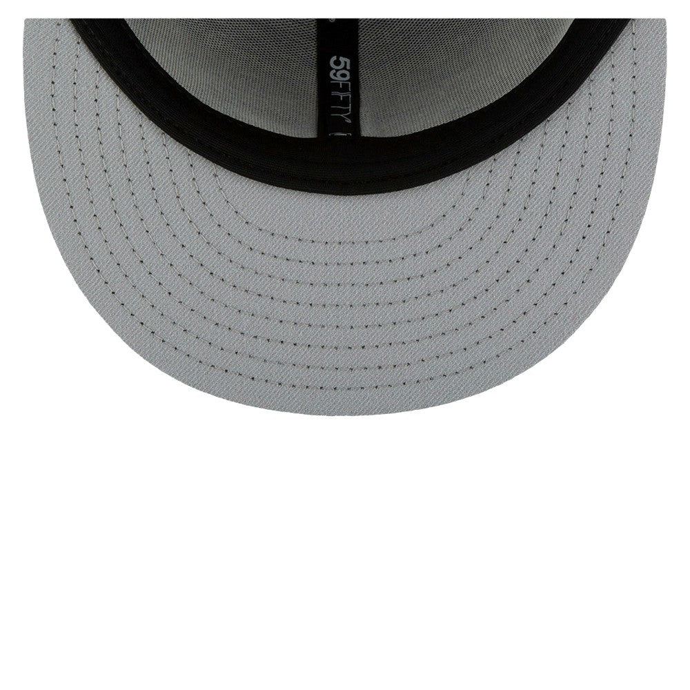 Los Angeles Dodgers 2024/25 Back to Back Champions Circle Side Patch Fitted 59FIFTY Hat - Black | New Era