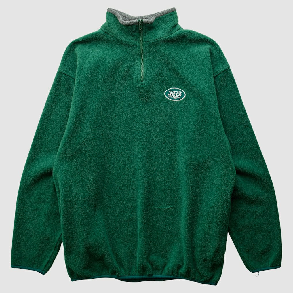 NFL New York Jets Majestic 2000s 1/4 Zip Sweatshirt
