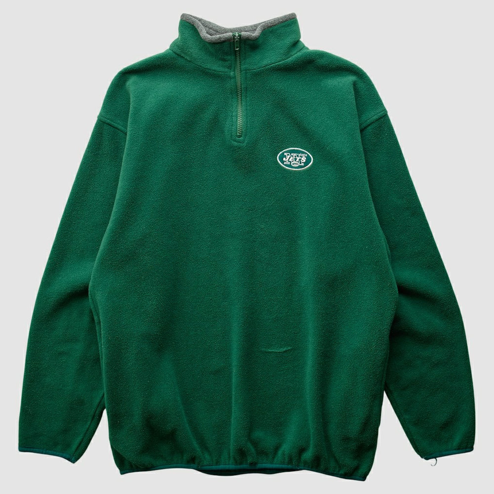 NFL New York Jets Majestic 2000s 1/4 Zip Sweatshirt