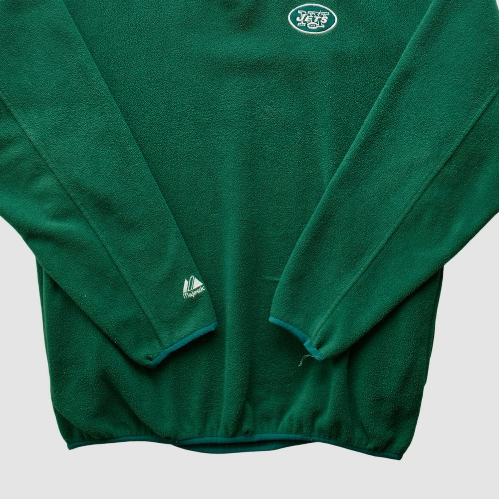 NFL New York Jets Majestic 2000s 1/4 Zip Sweatshirt