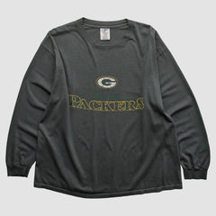 NFL Green Bay Packers Logo Athletic 2000s Long Sleeve T-shirt