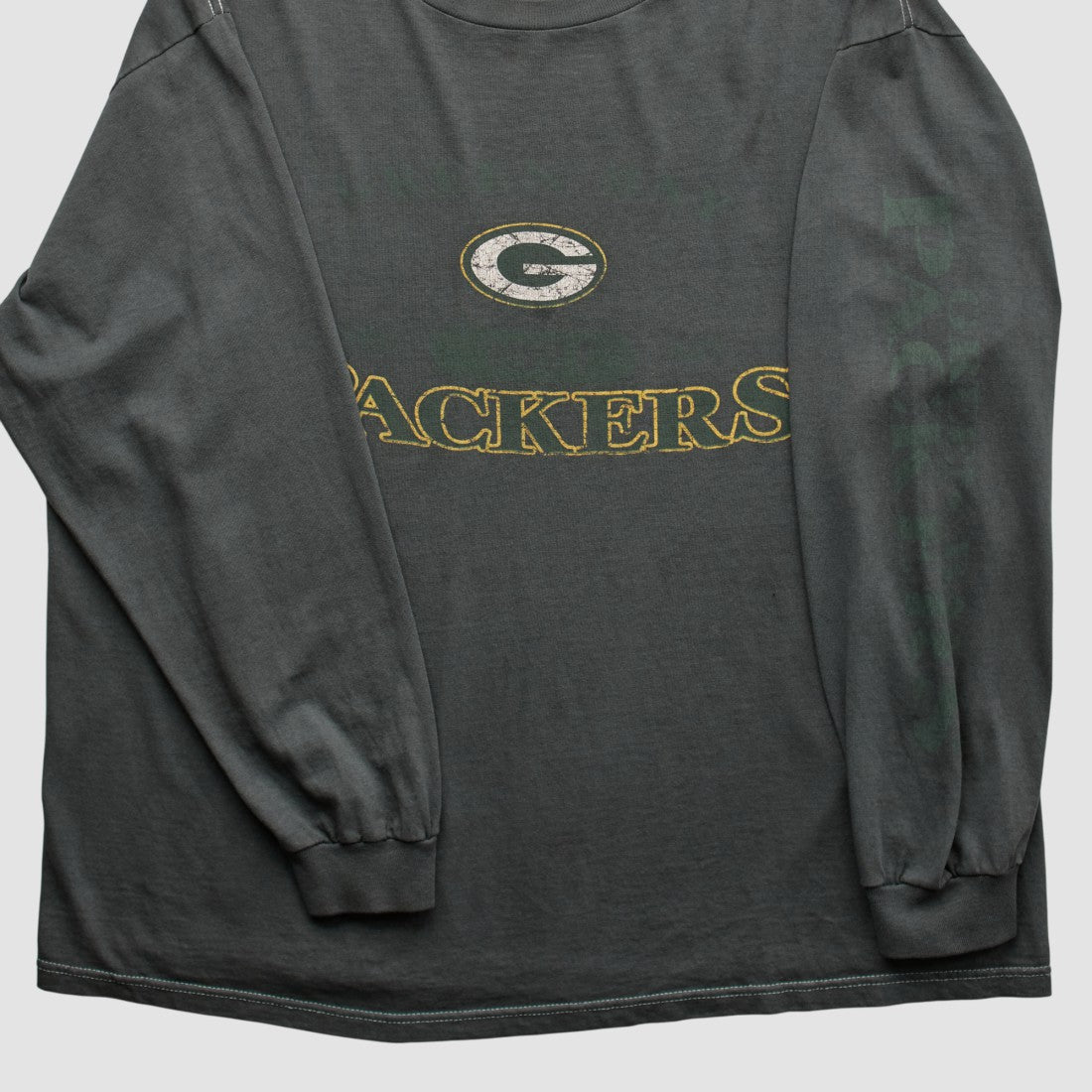 NFL Green Bay Packers Logo Athletic 2000s Long Sleeve T-shirt
