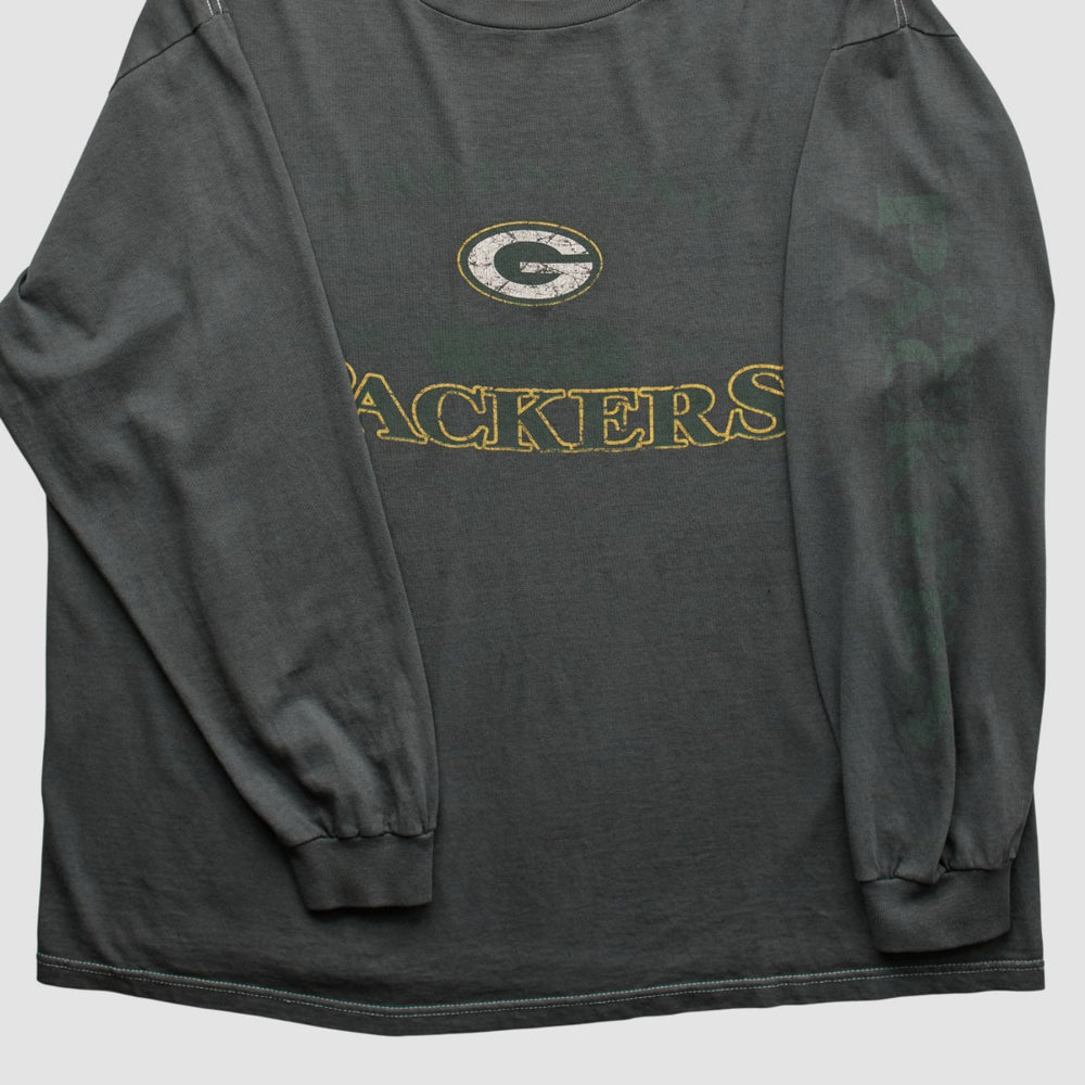 NFL Green Bay Packers Logo Athletic 2000s Long Sleeve T-shirt