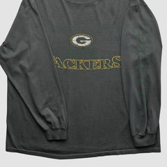 NFL Green Bay Packers Logo Athletic 2000s Long Sleeve T-shirt