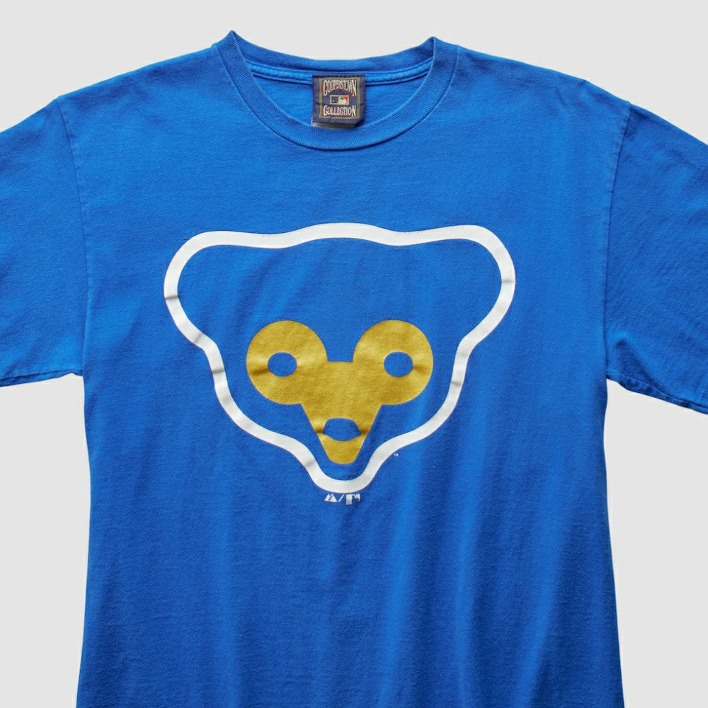 Chicago Cubs Cooperstown Collection 2000s T-shirt - Blue Vintage