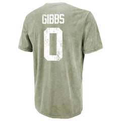 NFL Detroit Lions Jahmyr Gibbs  Majestic Threads Mineral Wash Name & Number T-Shirt