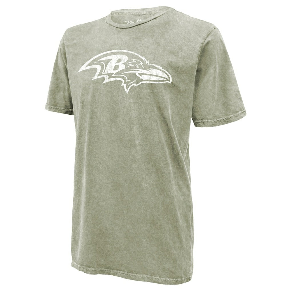 NFL Baltimore Ravens Lamar Jackson  Majestic Threads Mineral Wash Name & Number T-Shirt