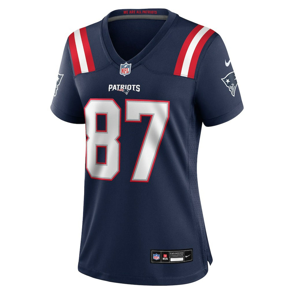 NFL New England Patriots Rob Gronkowski  Women's Team Retired Player Game Jersey