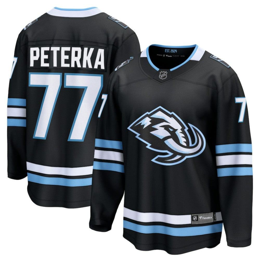 JJ Peterka Utah Mammoth Fanatics Home Breakaway Jersey