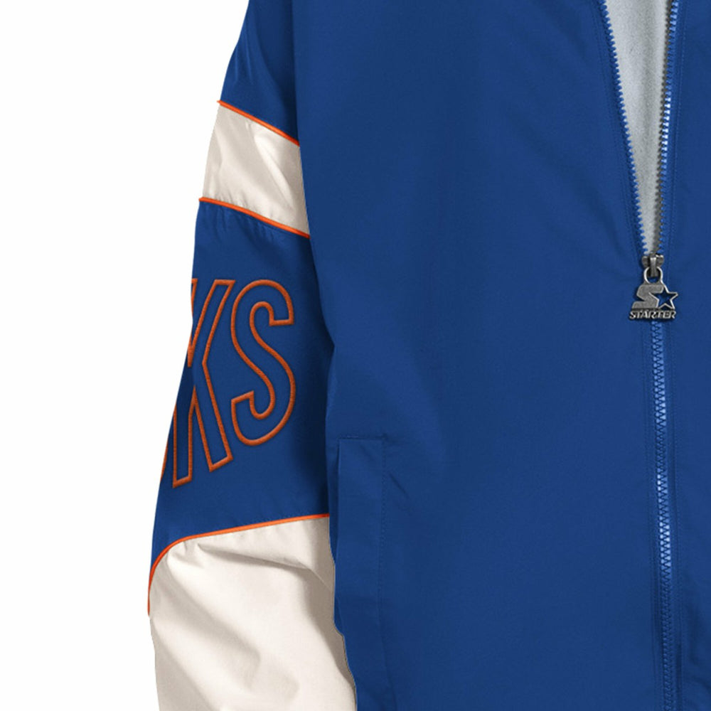 New York Knicks Starter The Gust Full-Zip Hooded Jacket - Royal for sale