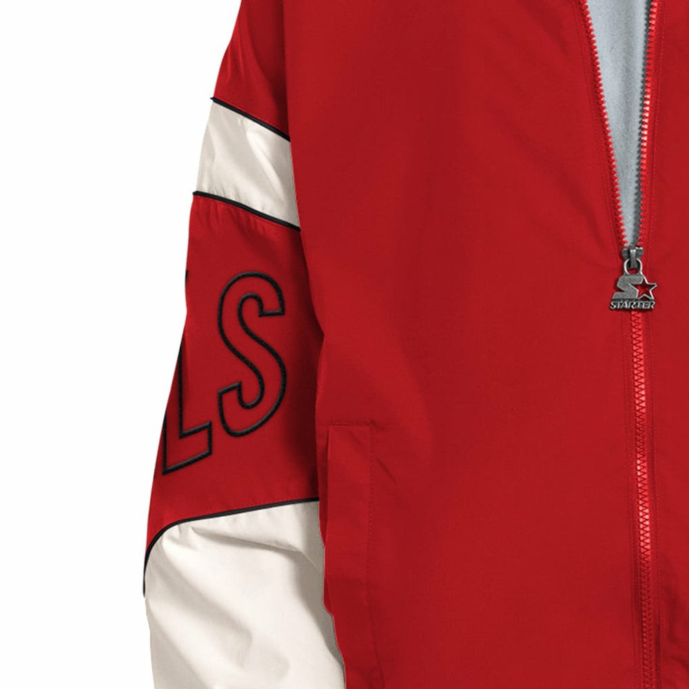 Chicago Bulls Starter The Gust Full-Zip Hooded Jacket - Red cheap