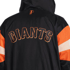 San Francisco Giants Pro Player Legacy Lightweight Full-Zip Hooded Jacket - Black/Orange