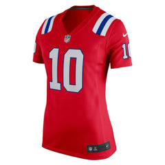 NFL New England Patriots Drake Maye  Women's Alternate Game Jersey