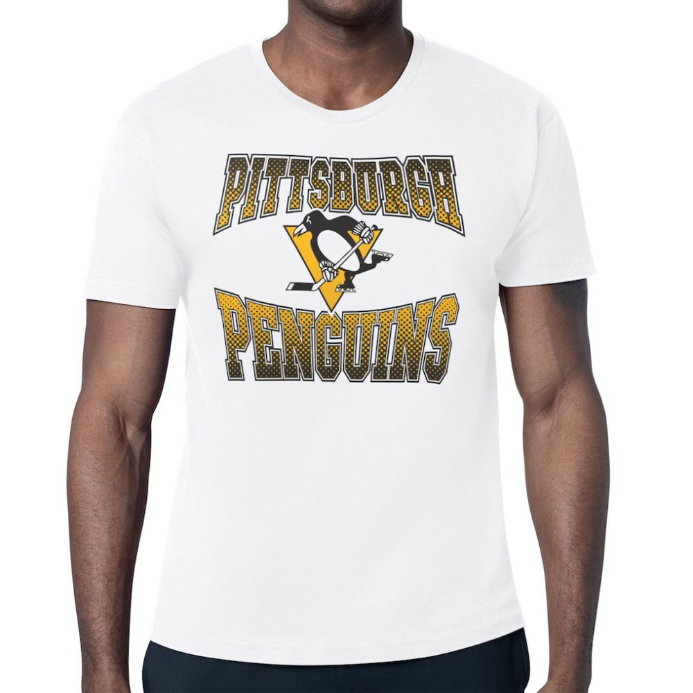 Pittsburgh Penguins Starter Comic Style Team Graphic T-Shirt