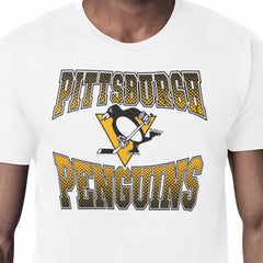 Pittsburgh Penguins Starter Comic Style Team Graphic T-Shirt