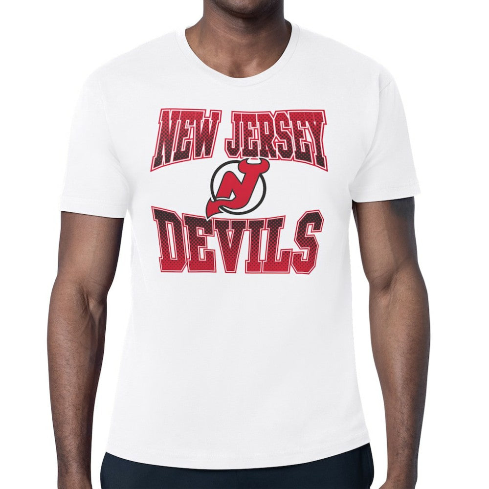 New Jersey Devils Starter Comic Style Team Graphic T-Shirt