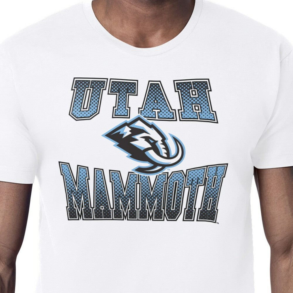 Utah Mammoth Starter Comic Style Team Graphic T-Shirt