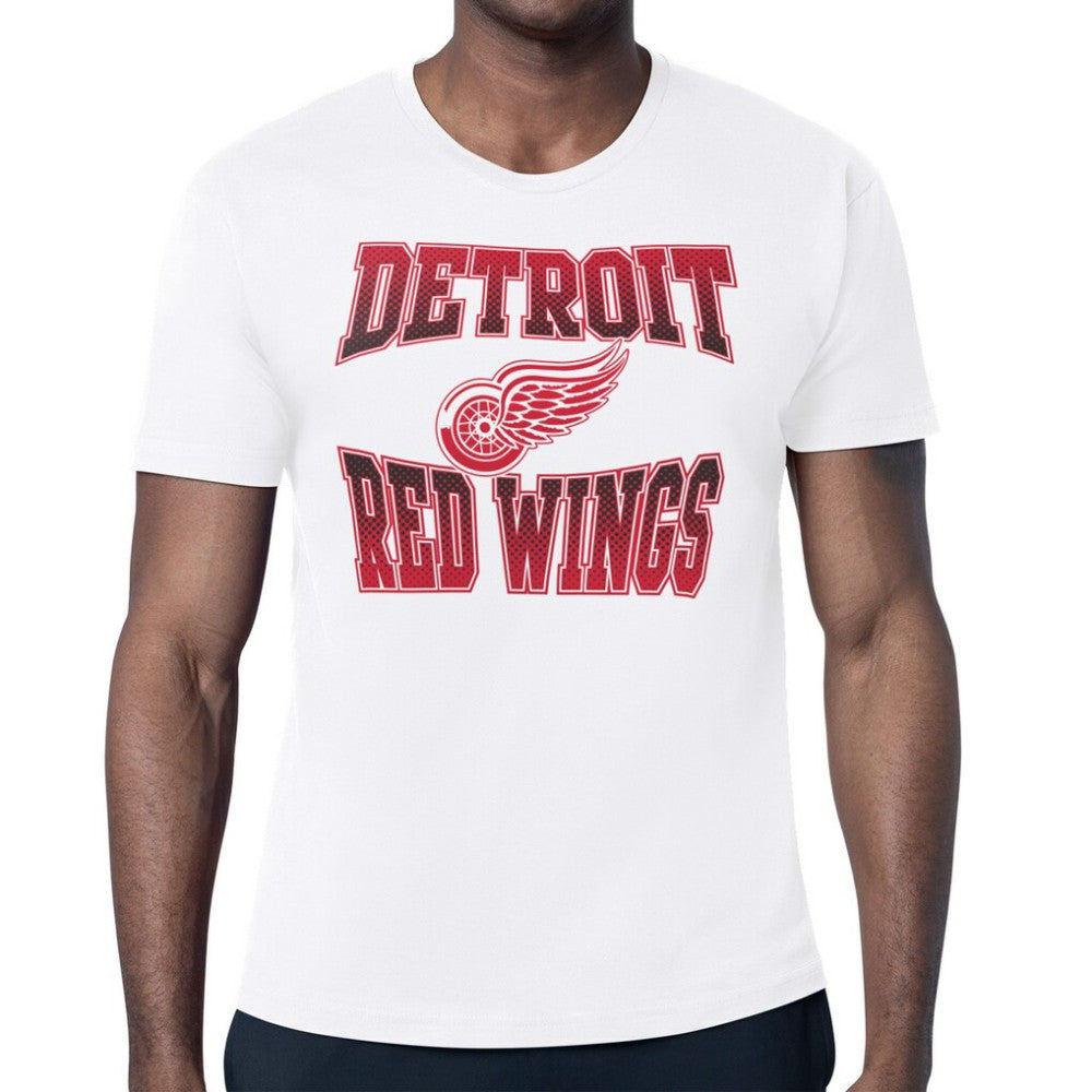 Detroit Red Wings Starter Comic Style Team Graphic T-Shirt