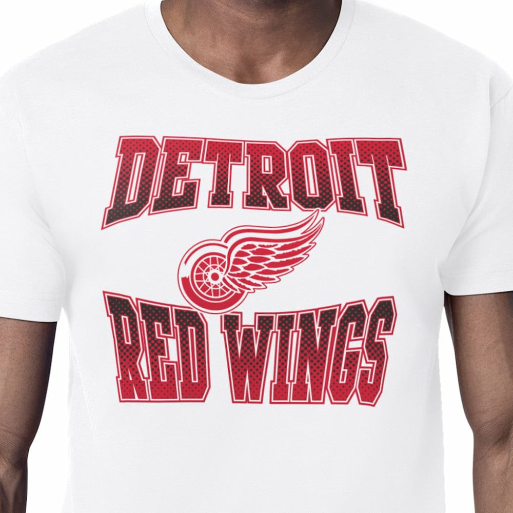 Detroit Red Wings Starter Comic Style Team Graphic T-Shirt