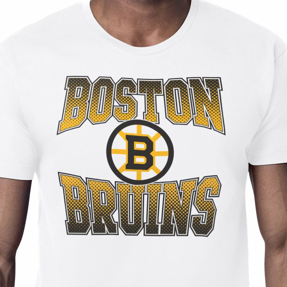 Boston Bruins Starter Comic Style Team Graphic T-Shirt