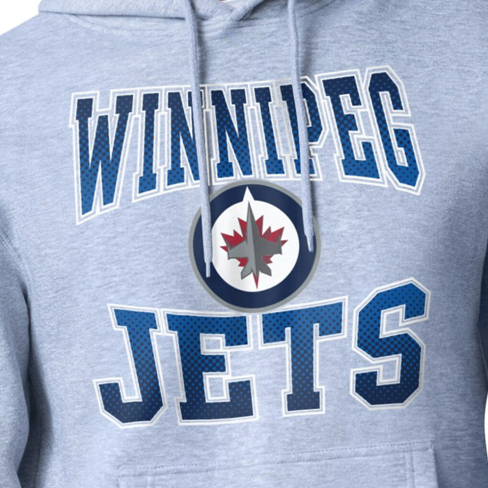 Winnipeg Jets Starter Comic Style Team Graphic Hoodie