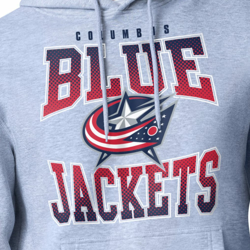Columbus Blue Jackets Starter Comic Style Team Graphic Hoodie
