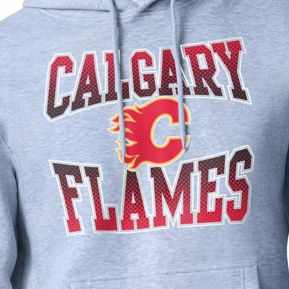 Calgary Flames Starter Comic Style Team Graphic Hoodie