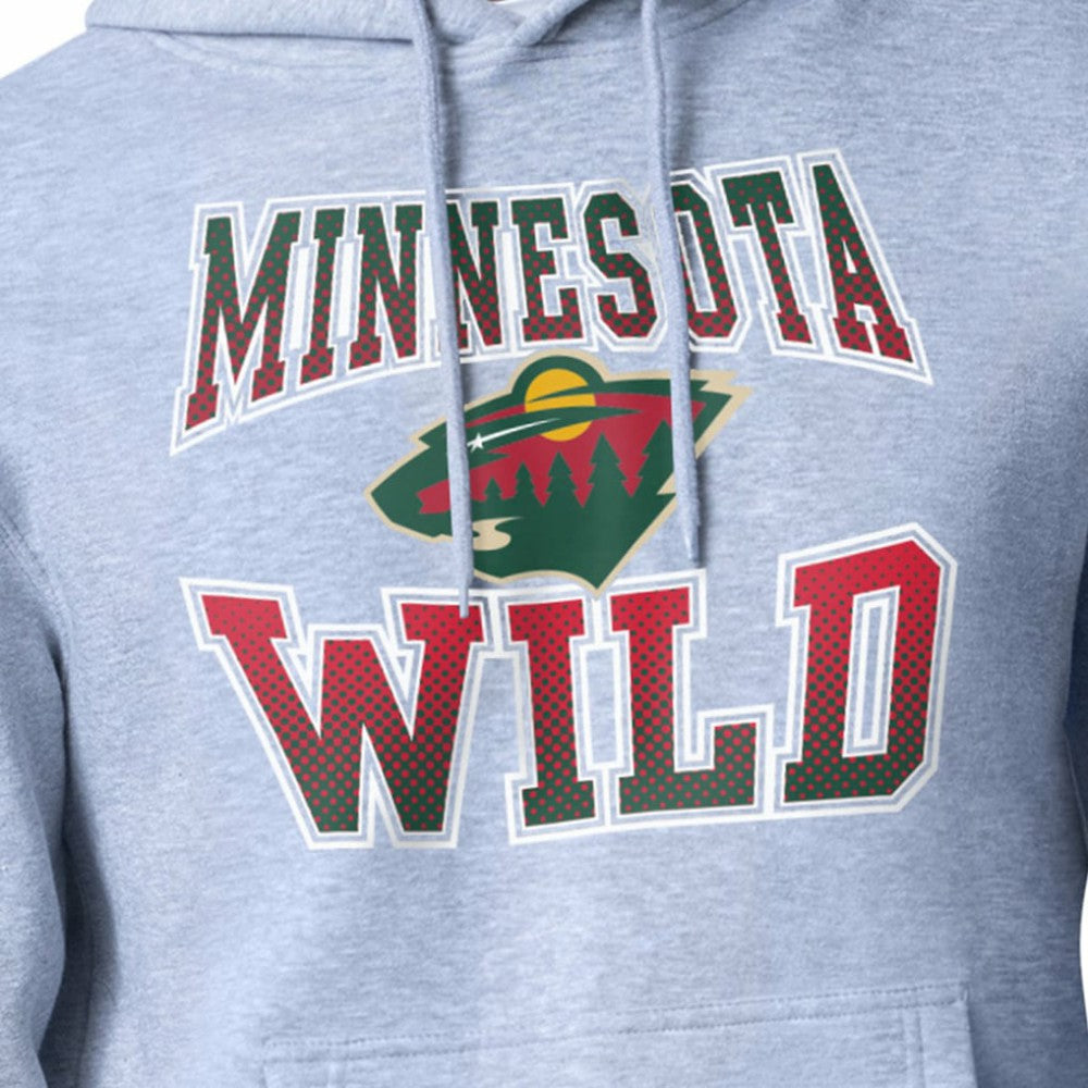 Minnesota Wild Starter Comic Style Team Graphic Hoodie