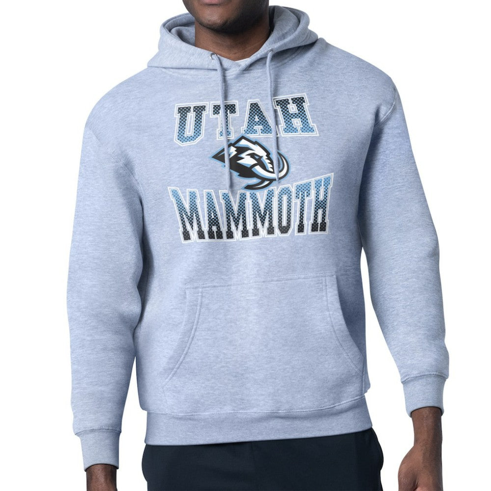 Utah Mammoth Starter Comic Style Team Graphic Hoodie