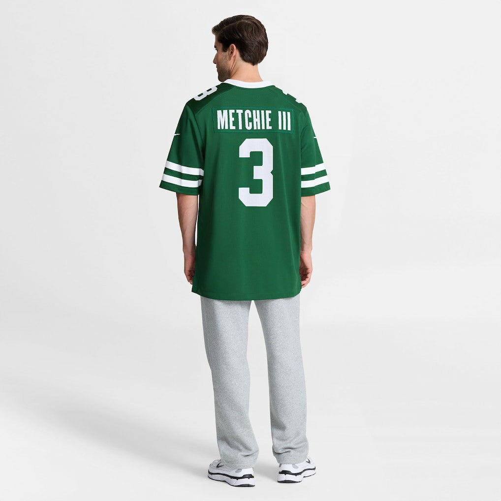 NFL New York Jets John Metchie III  Team Game Jersey