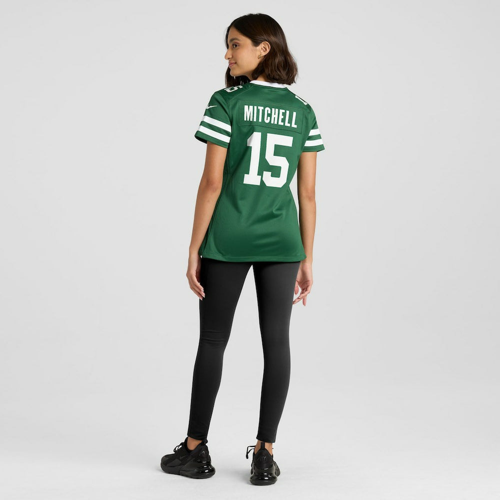 NFL New York Jets Adonai Mitchell  Women's Team Game Jersey