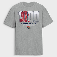 Brad Marchand Florida Panthers 1,000 Career Points Legacy T-Shirt