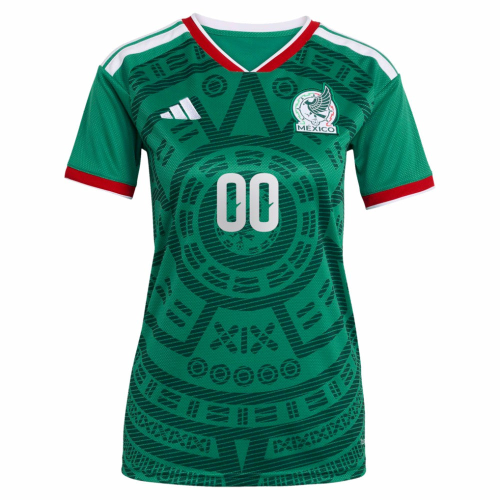 Mexico National Team Women's 2026 Home Replica Custom Jersey / Soccer Online