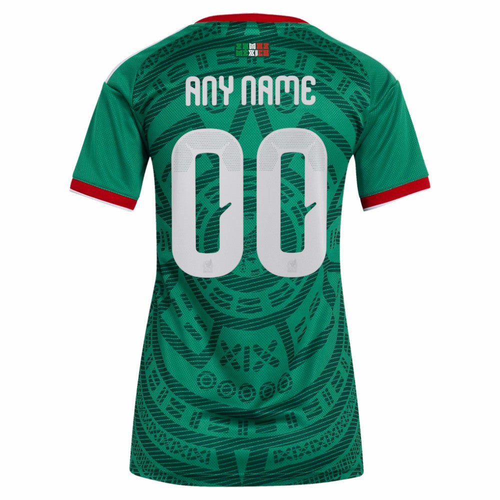 Mexico National Team Women's 2026 Home Replica Custom Jersey / Soccer Online