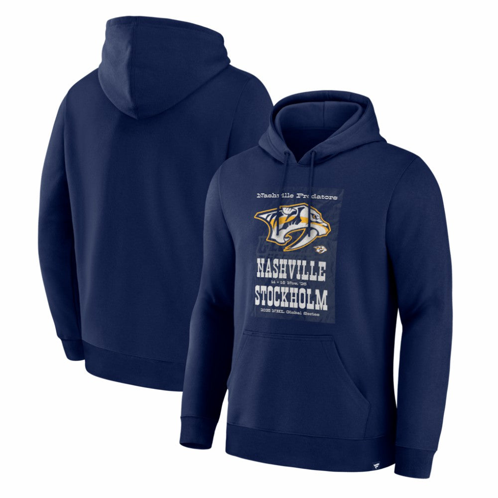 Nashville Predators 2025 NHL Global Series Hometown To Stockholm Legacy Hoodie