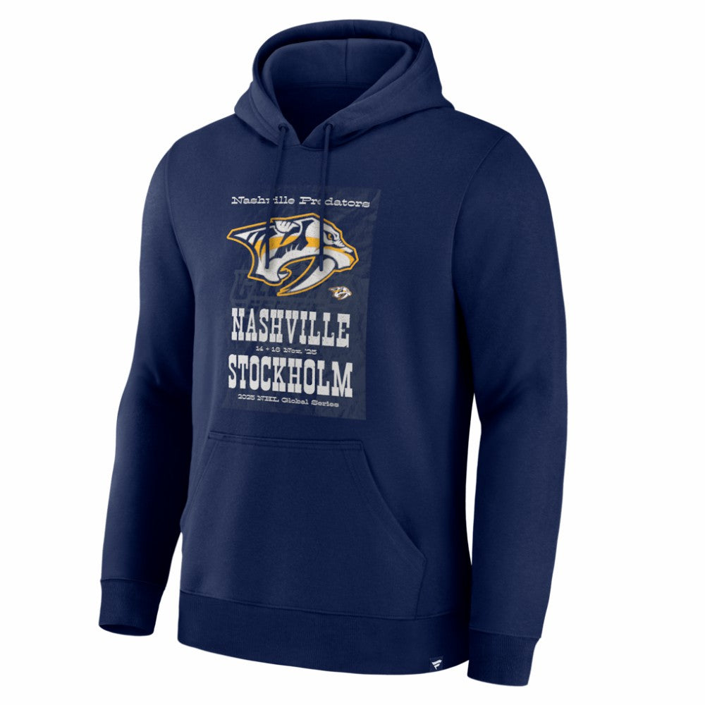 Nashville Predators 2025 NHL Global Series Hometown To Stockholm Legacy Hoodie