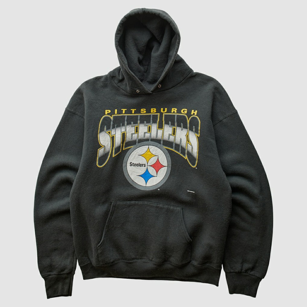 NFL Pittsburgh Steelers 90s Hooded Pullover Sweatshirt