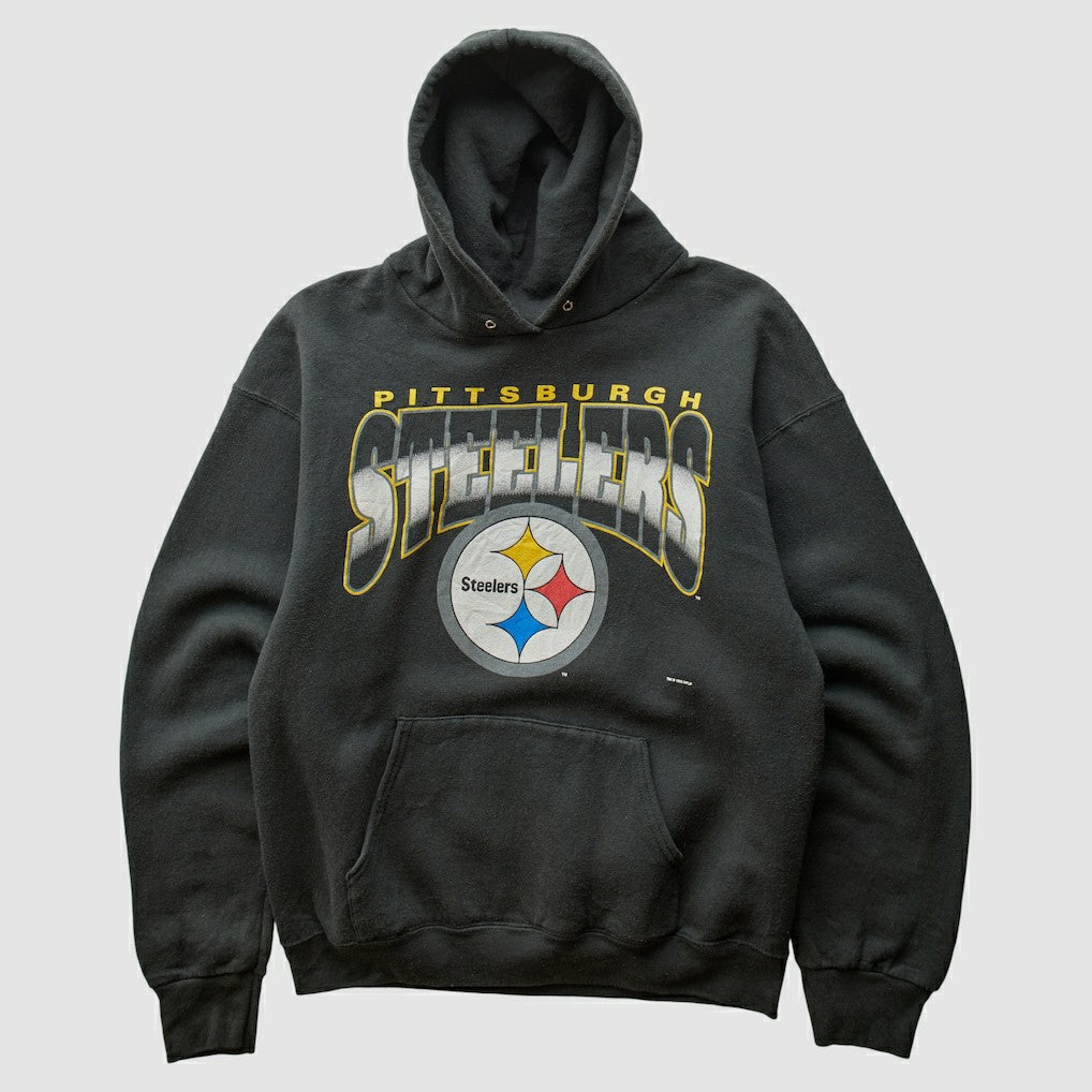 NFL Pittsburgh Steelers 90s Hooded Pullover Sweatshirt