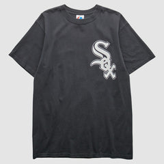 Chicago White Sox Majestic 2000s T-shirt - Black Vintage